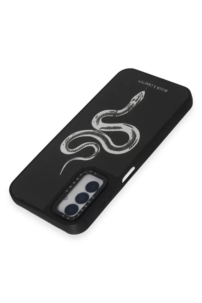 Newface Samsung Galaxy M14 5G Kılıf Mirror Desenli Kapak - Mirror - 13