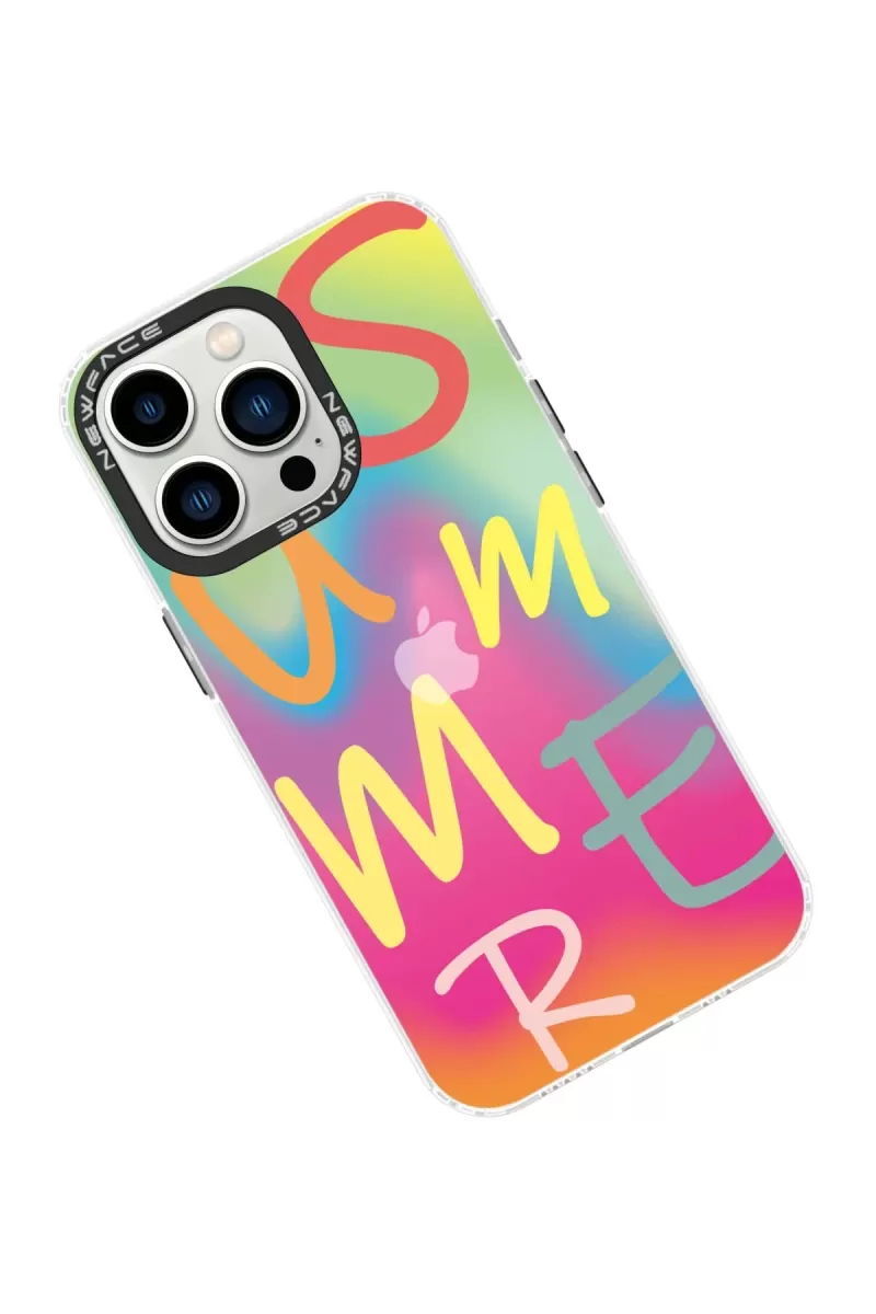 Newface Apple iPhone 14 Pro Max Kılıf Estoril Desenli Kapak - Estoril - 3