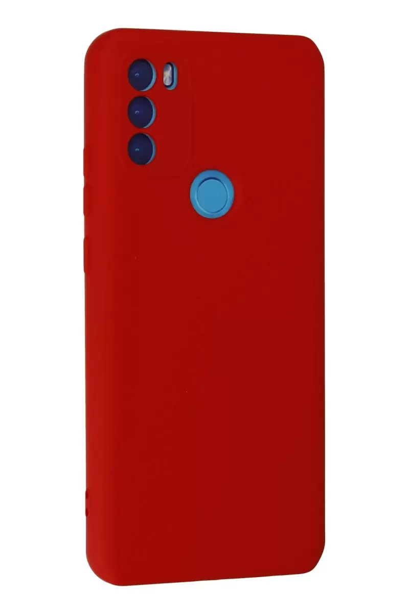 Newface General Mobile GM 21 Plus Kılıf Nano içi Kadife Silikon - Kırmızı
