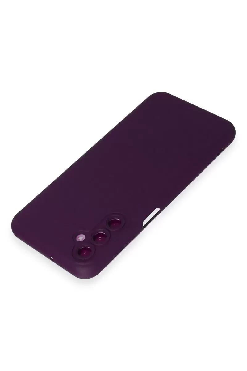 Newface Samsung Galaxy M34 5G Kılıf Nano içi Kadife Silikon - Mor