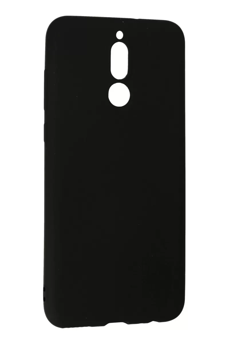 Newface Huawei Mate 10 Lite Kılıf Nano içi Kadife Silikon - Siyah
