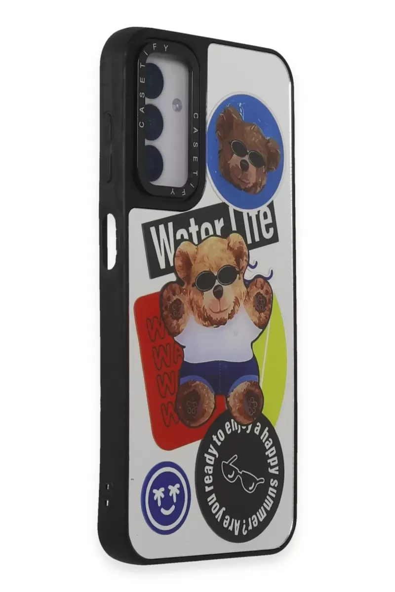 Newface Samsung Galaxy M14 5G Kılıf Mirror Desenli Kapak - Mirror - 14