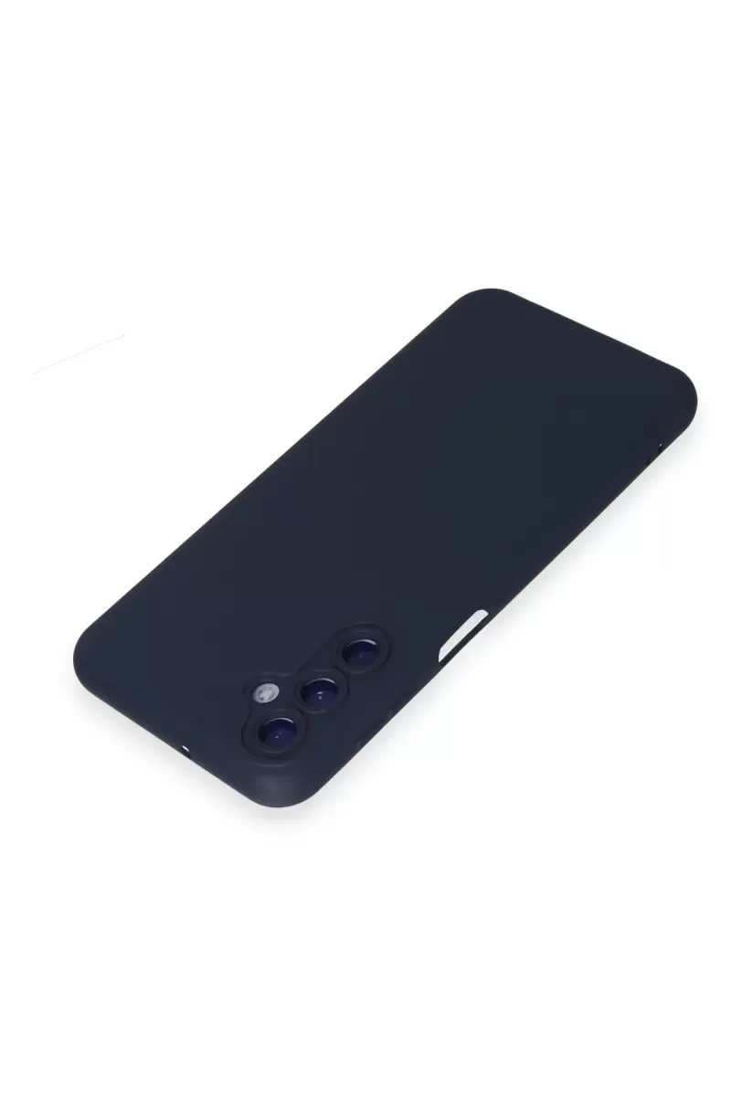Newface Samsung Galaxy M34 5G Kılıf Nano içi Kadife Silikon - Lacivert