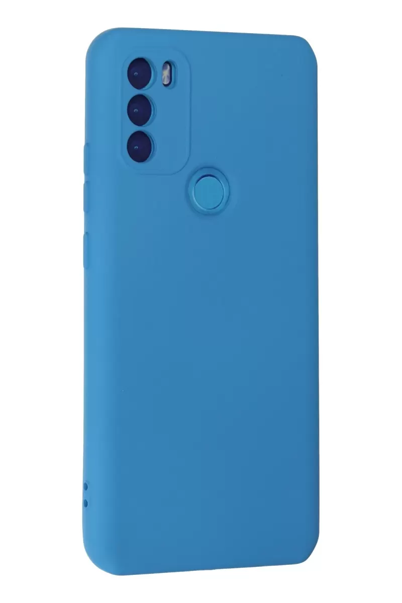 Newface General Mobile GM 21 Plus Kılıf Nano içi Kadife Silikon - Mavi