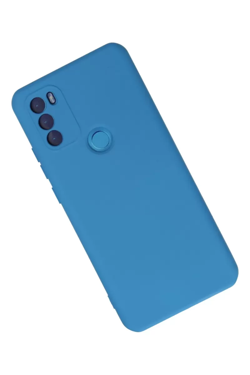 Newface General Mobile GM 21 Plus Kılıf Nano içi Kadife Silikon - Mavi