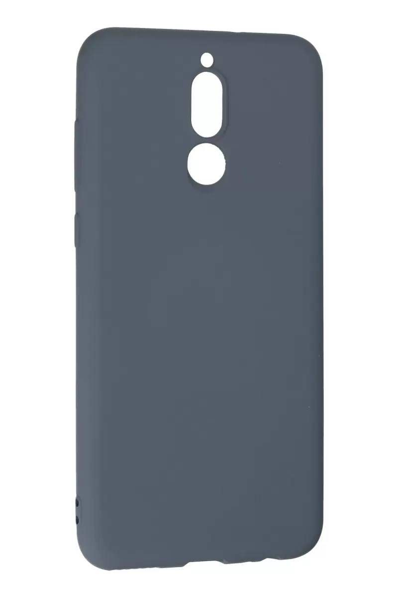Newface Huawei Mate 10 Lite Kılıf Nano içi Kadife Silikon - Gri