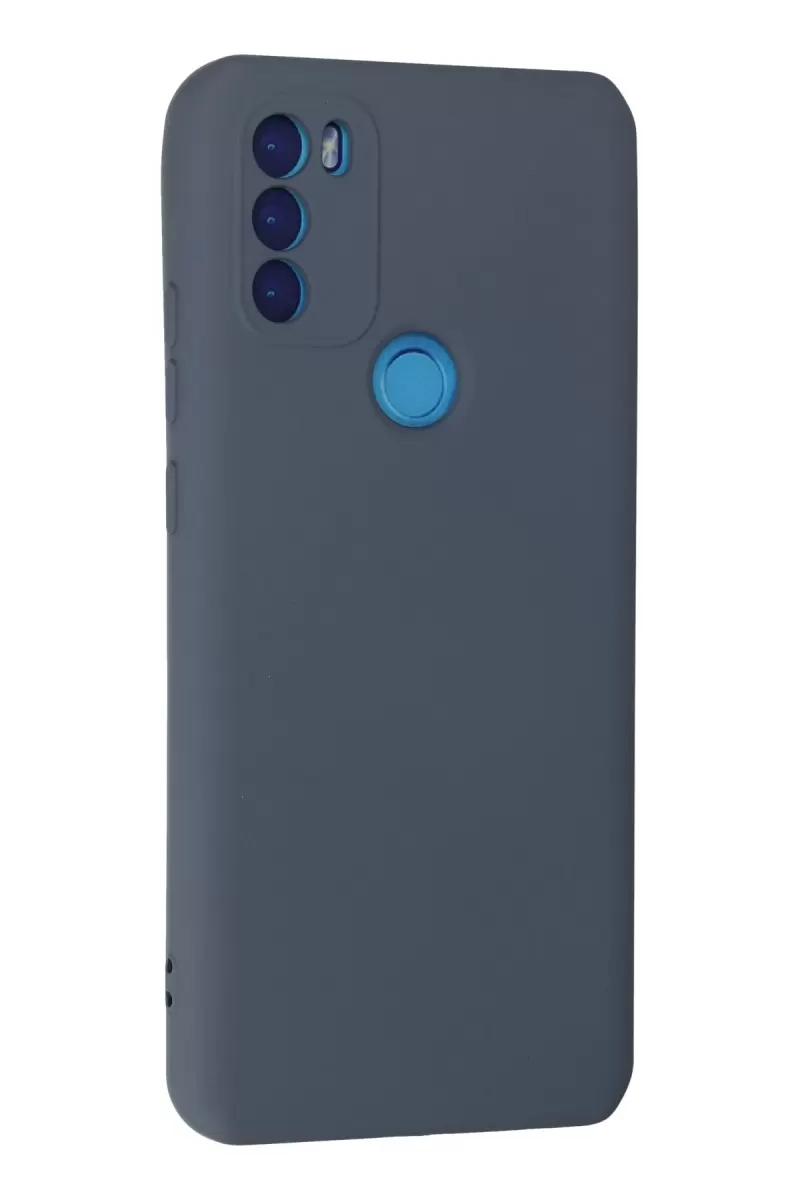 Newface General Mobile GM 21 Plus Kılıf Nano içi Kadife Silikon - Gri