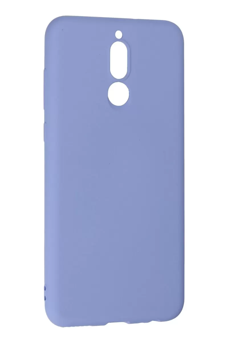 Newface Huawei Mate 10 Lite Kılıf Nano içi Kadife Silikon - Lila