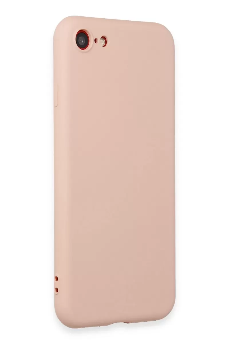 Newface Apple iPhone 7 Kılıf First Silikon - Pudra