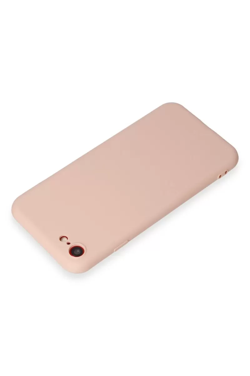 Newface Apple iPhone 7 Kılıf First Silikon - Pudra