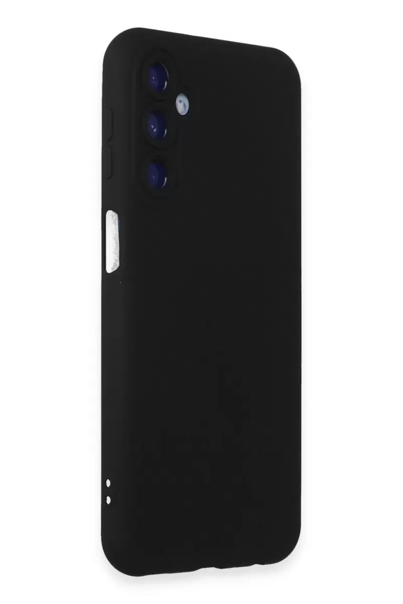 Newface Samsung Galaxy M14 5G Kılıf Nano içi Kadife Silikon - Siyah