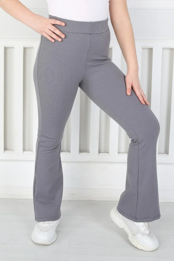 İspanyol Paça Birinci Kalite Fitilli Kumaş Antarsit Kız Çocuk Günlük Tayt