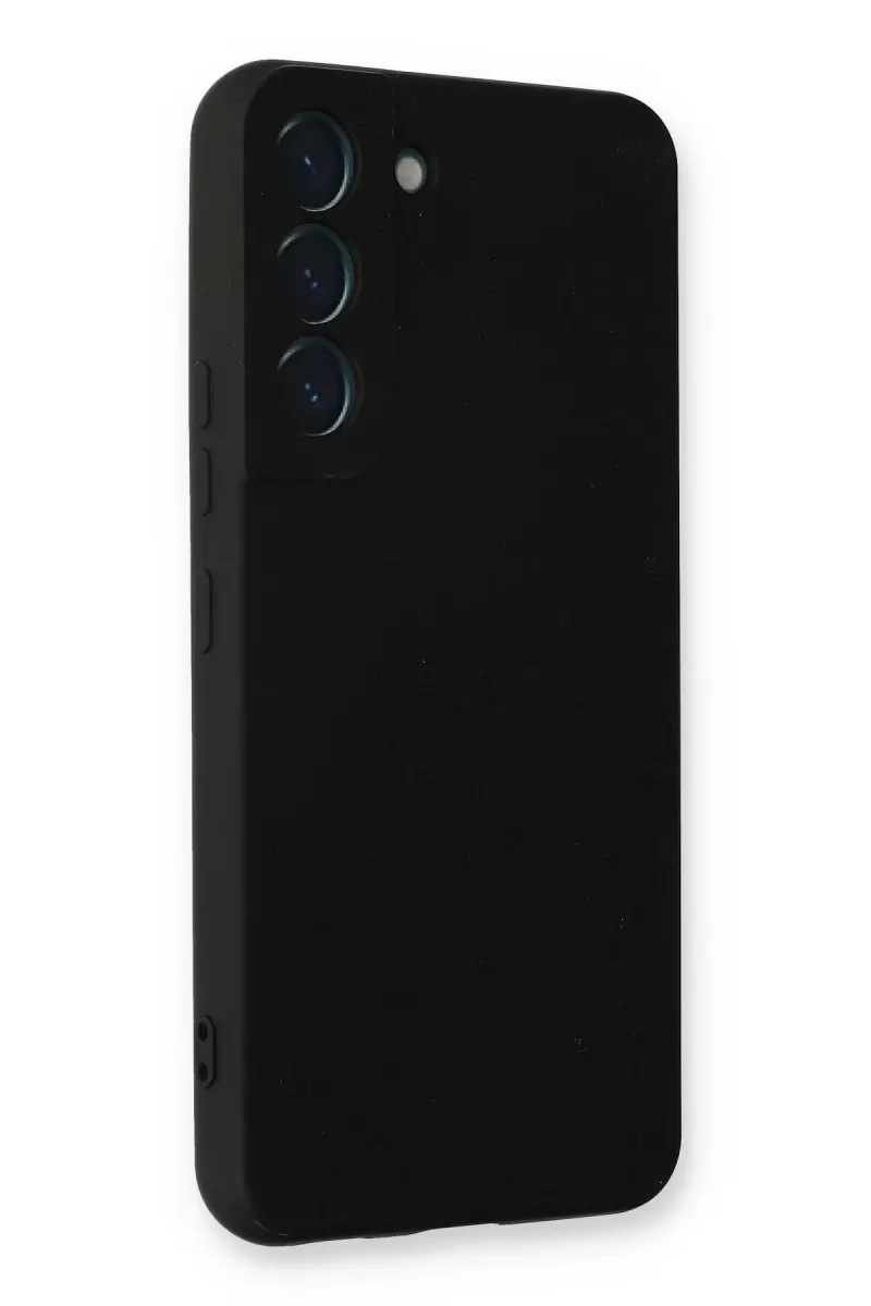 Newface Samsung Galaxy S23 Plus Kılıf Nano içi Kadife Silikon - Siyah