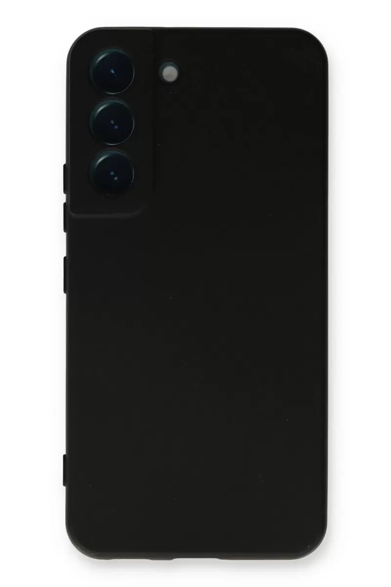 Newface Samsung Galaxy S23 Plus Kılıf Nano içi Kadife Silikon - Siyah