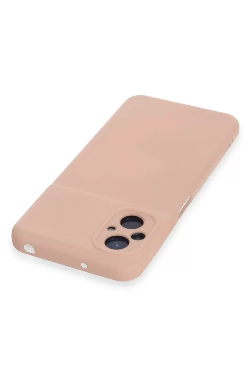 Newface Xiaomi Poco M5 Kılıf Nano içi Kadife Silikon - Pudra