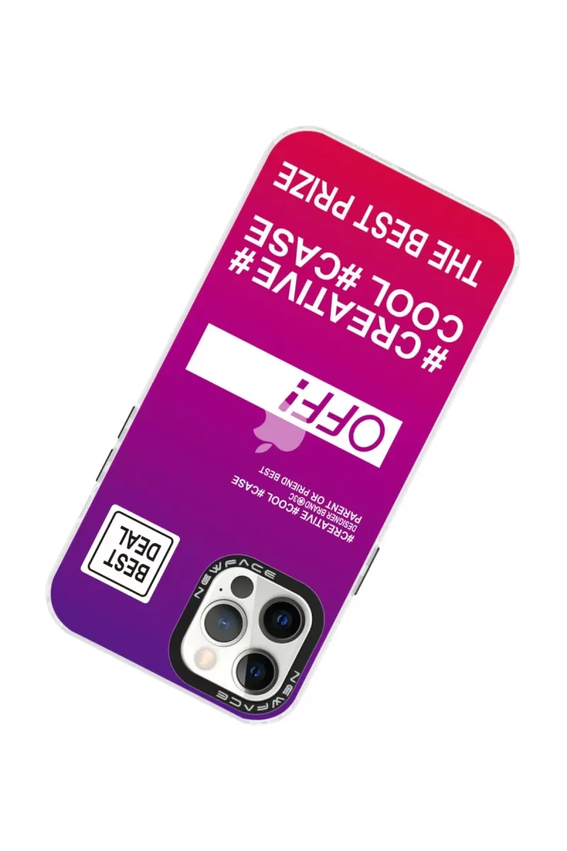 Newface Apple iPhone 12 Pro Max Kılıf Estoril Desenli Kapak - Estoril - 9
