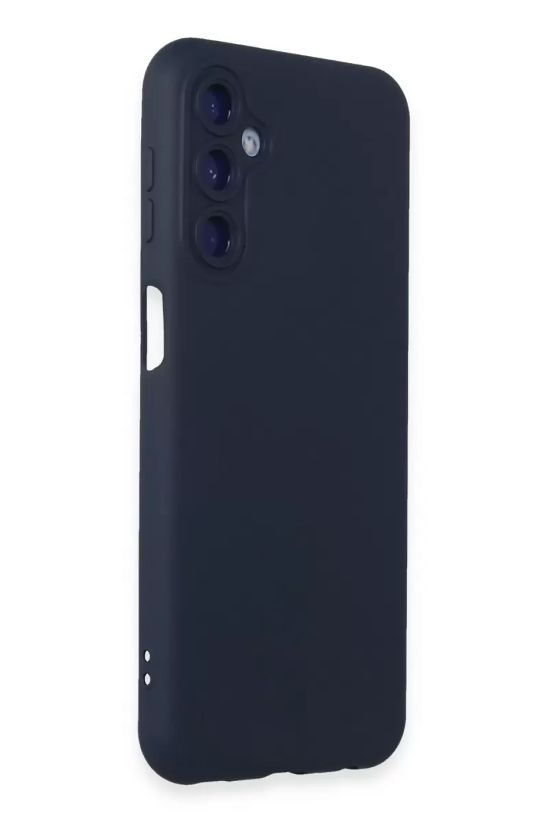 Newface Samsung Galaxy M14 5G Kılıf Nano içi Kadife Silikon - Lacivert