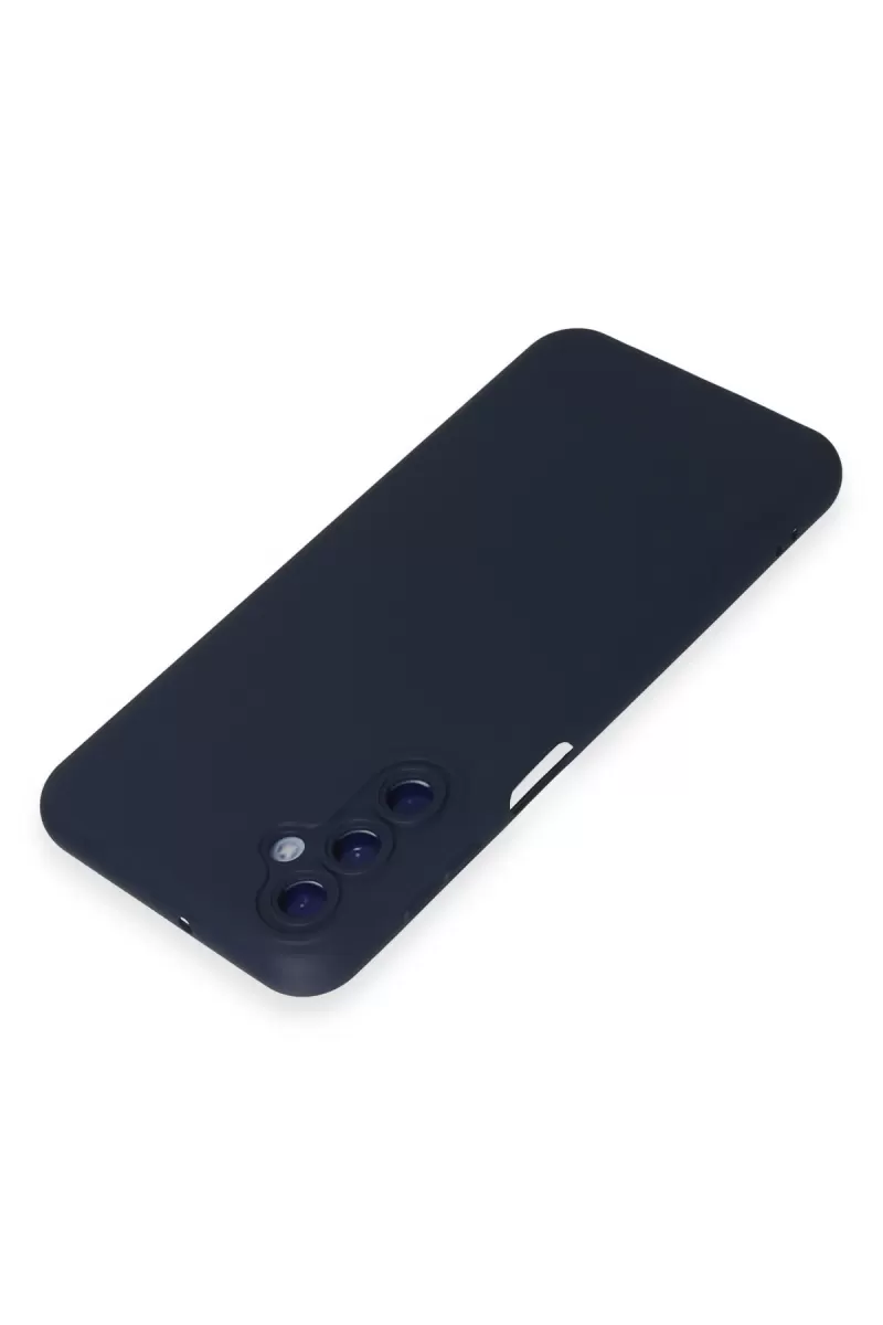 Newface Samsung Galaxy M14 5G Kılıf Nano içi Kadife Silikon - Lacivert