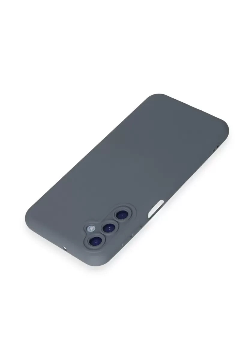 Newface Samsung Galaxy M14 5G Kılıf Nano içi Kadife Silikon - Gri