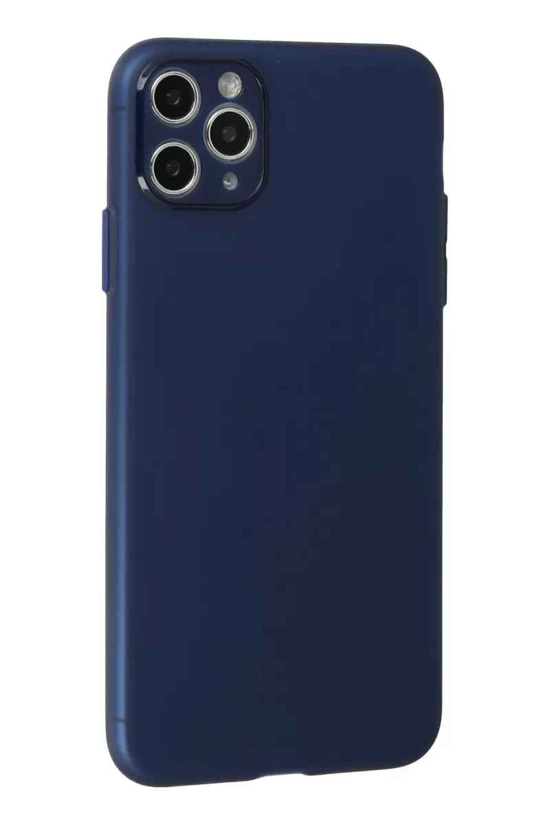 Newface Apple iPhone 11 Pro Max Kılıf Puma Silikon - Mavi