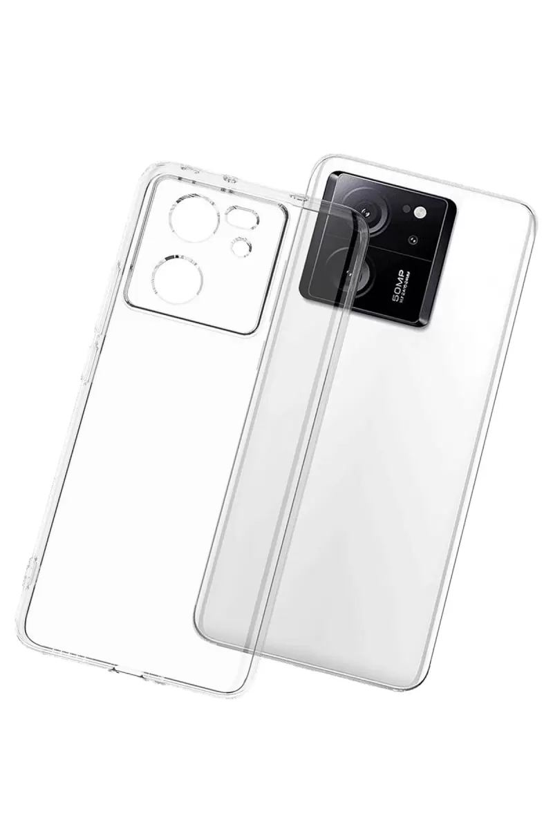 Newface Xiaomi Mi 13T Pro Kılıf Lüx Şeffaf Silikon