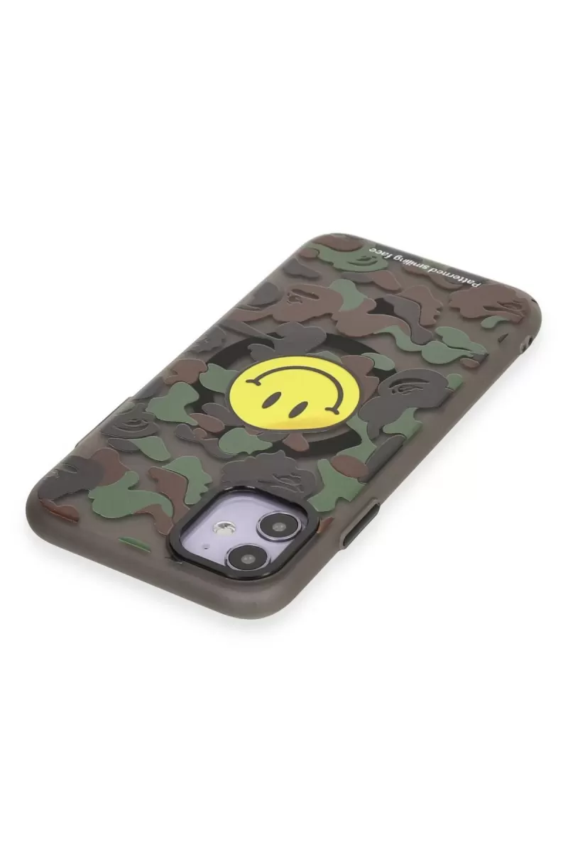 Newface Apple iPhone 11 Kılıf Apollo Magneticsafe Desenli Kapak - Apollo Siyah - 4