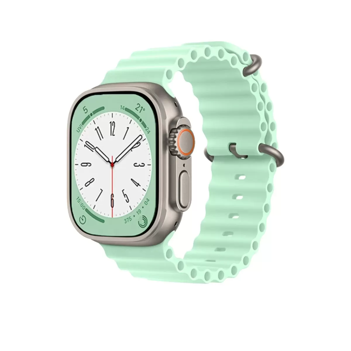Newface Apple Watch 42mm Ocean Kordon - Açık Yeşil