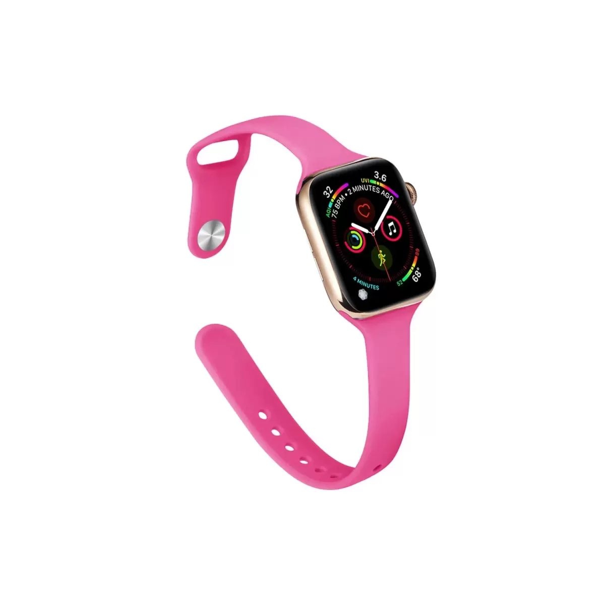 Newface Apple Watch 42mm Klasik Kordon - Pembe
