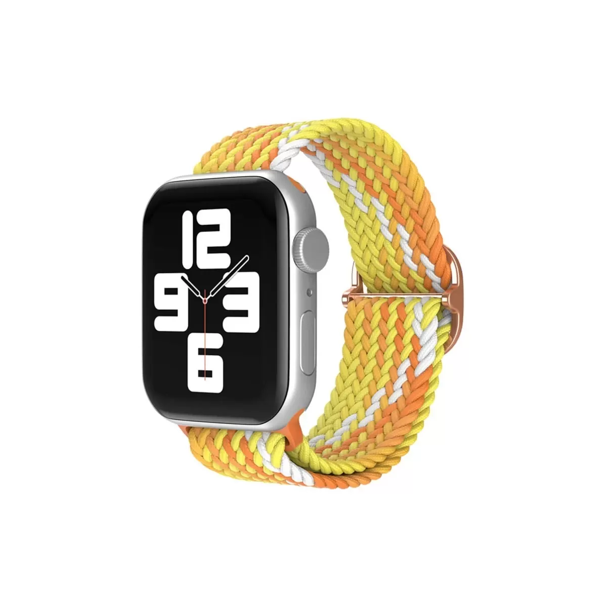 Newface Apple Watch 42mm Star Kordon - Turuncu-Sarı