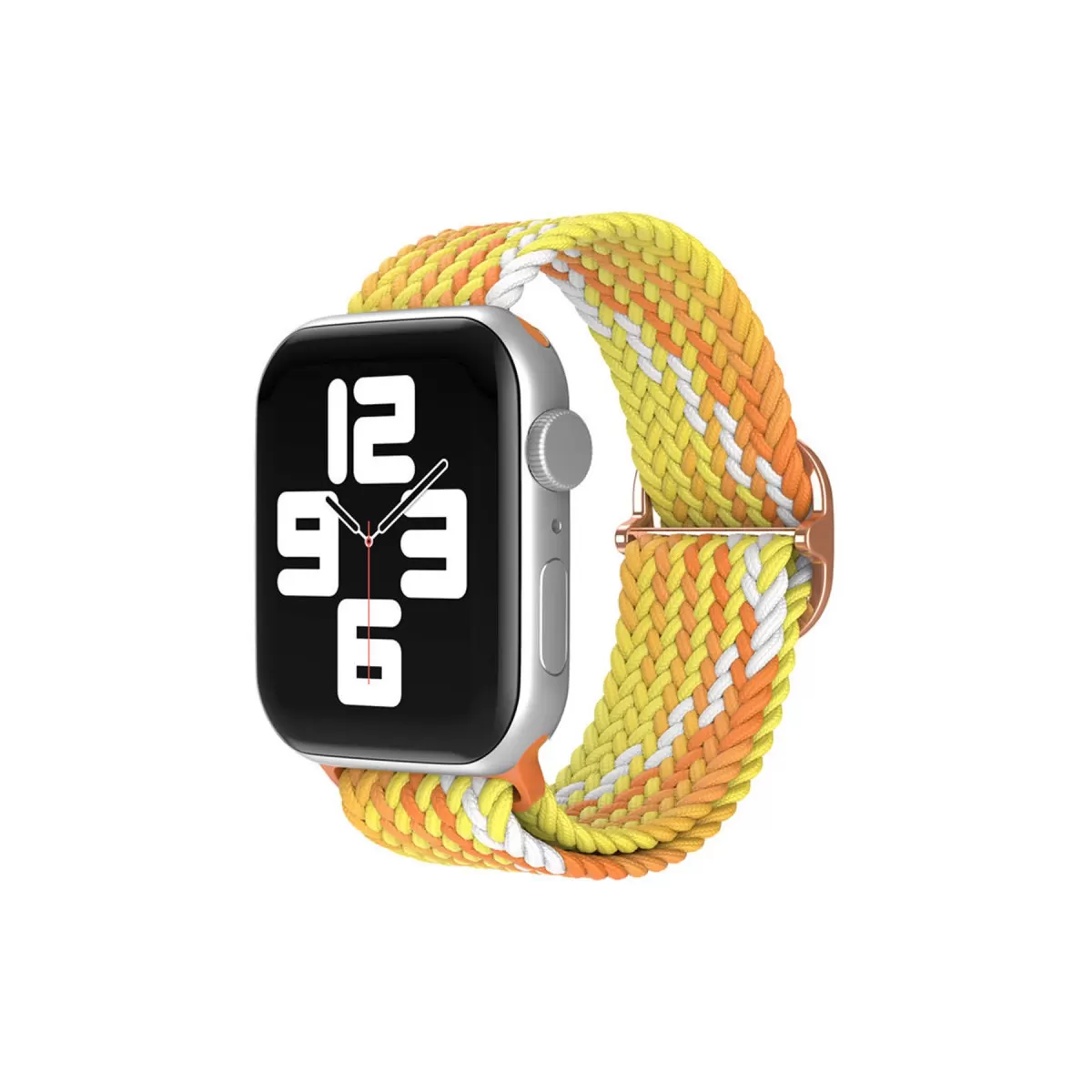 Newface Apple Watch 42mm Star Kordon - Turuncu-Sarı