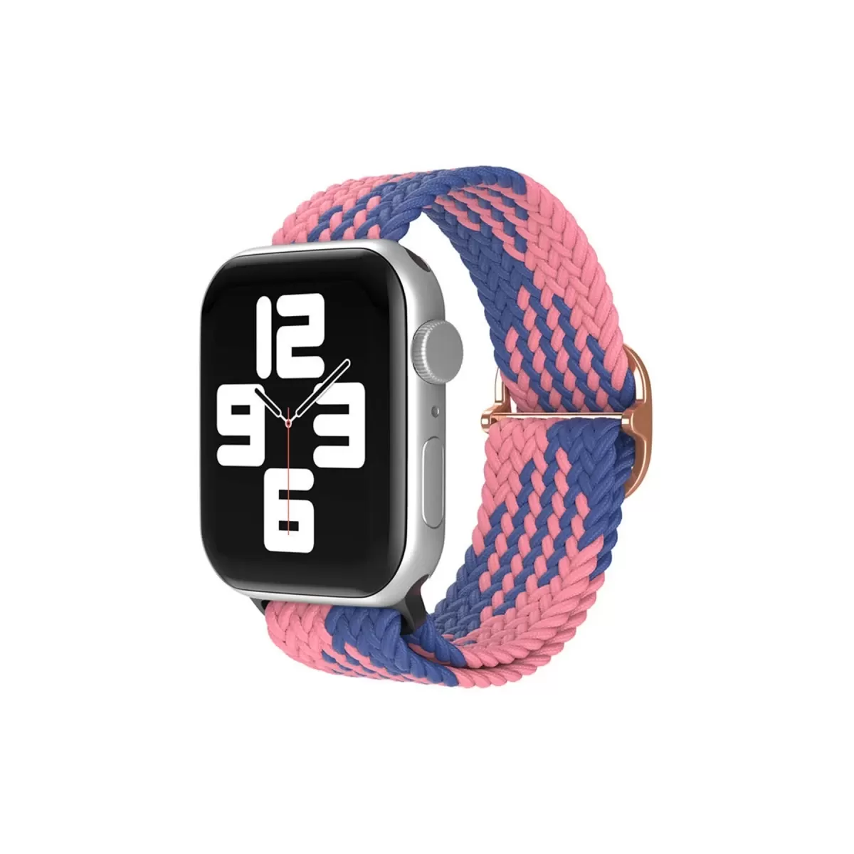Newface Apple Watch 42mm Star Kordon - Pembe-Mavi