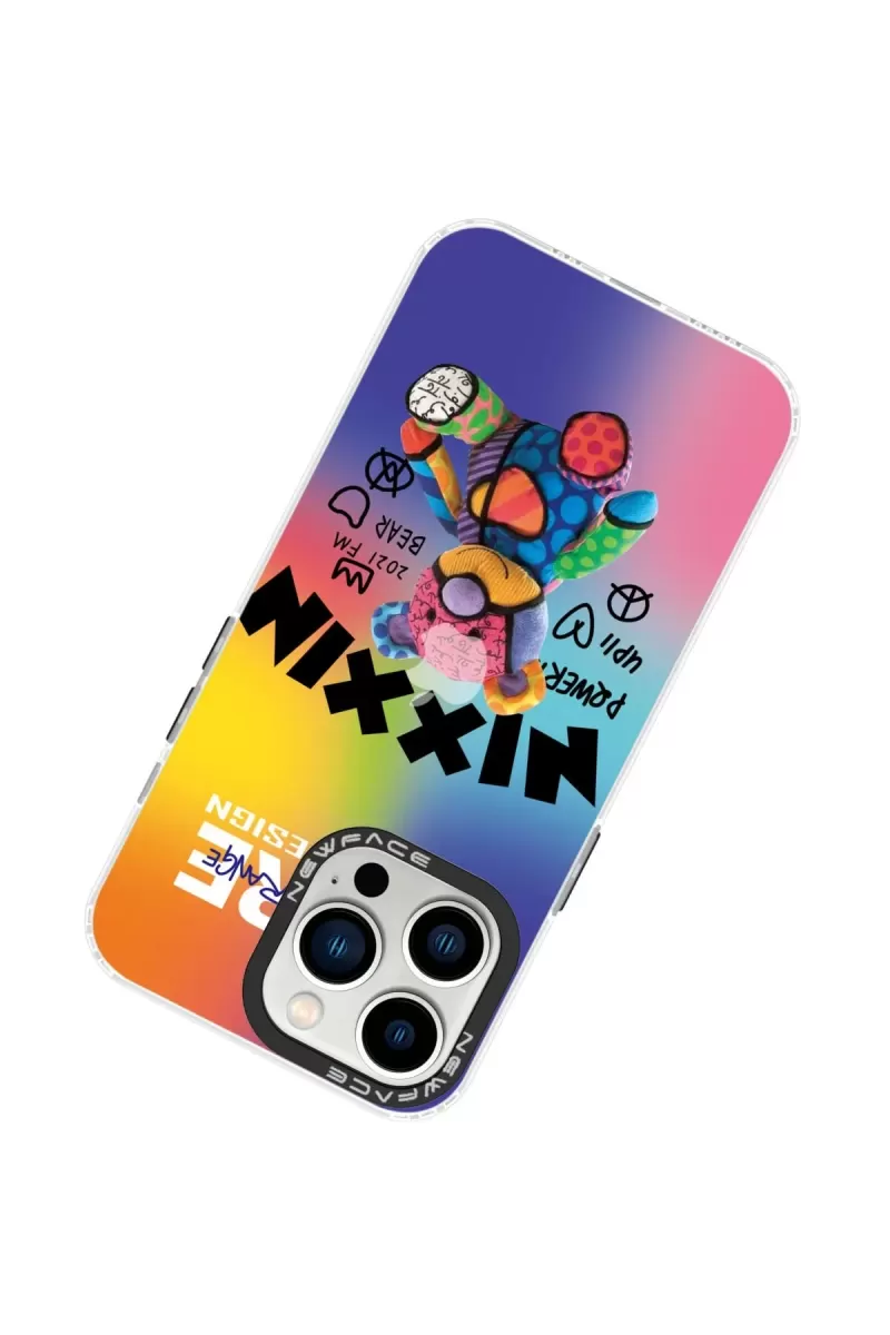 Newface Apple iPhone 14 Pro Max Kılıf Estoril Desenli Kapak - Estoril - 11