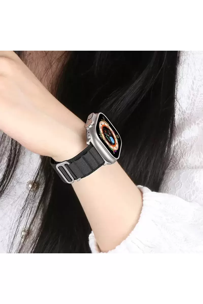 Newface Apple Watch 38mm Mountain Kordon - Gri