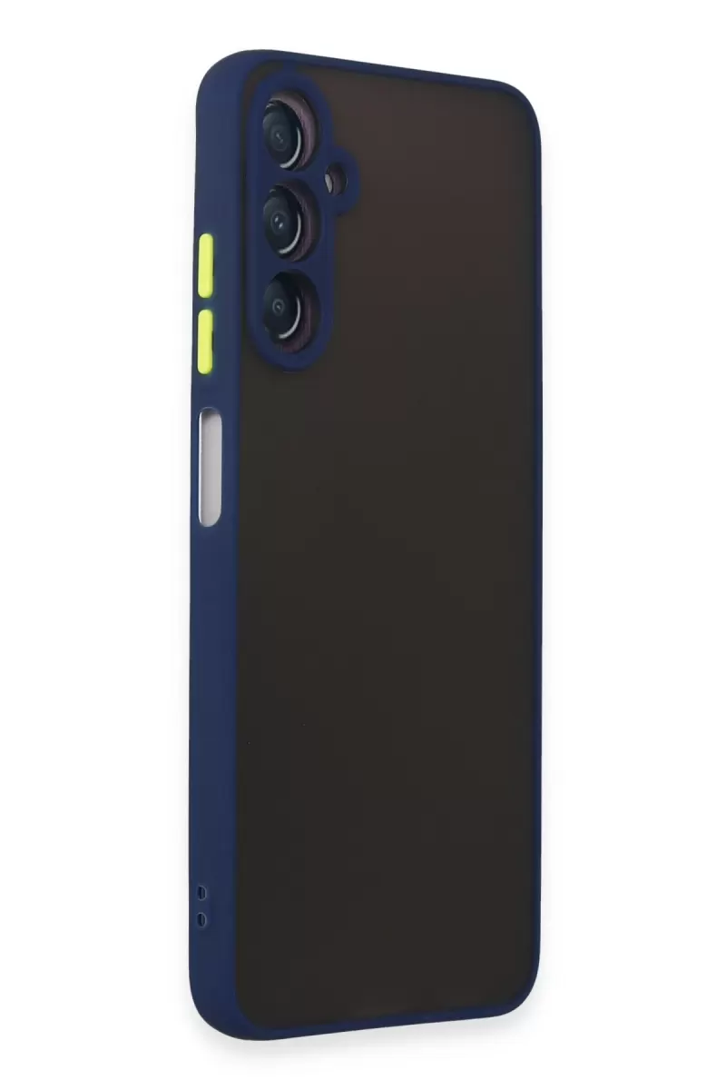 Newface Samsung Galaxy A05S Kılıf Montreal Silikon Kapak - Lacivert