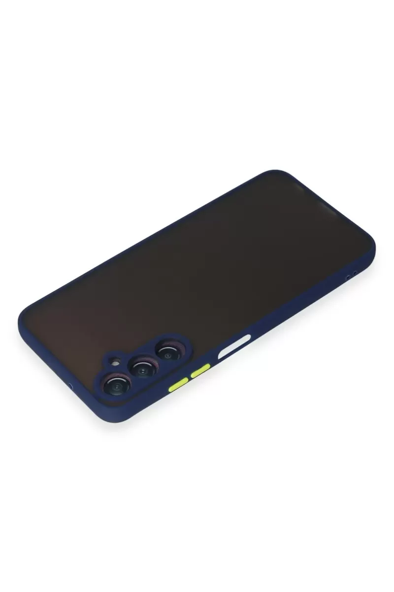 Newface Samsung Galaxy A05S Kılıf Montreal Silikon Kapak - Lacivert
