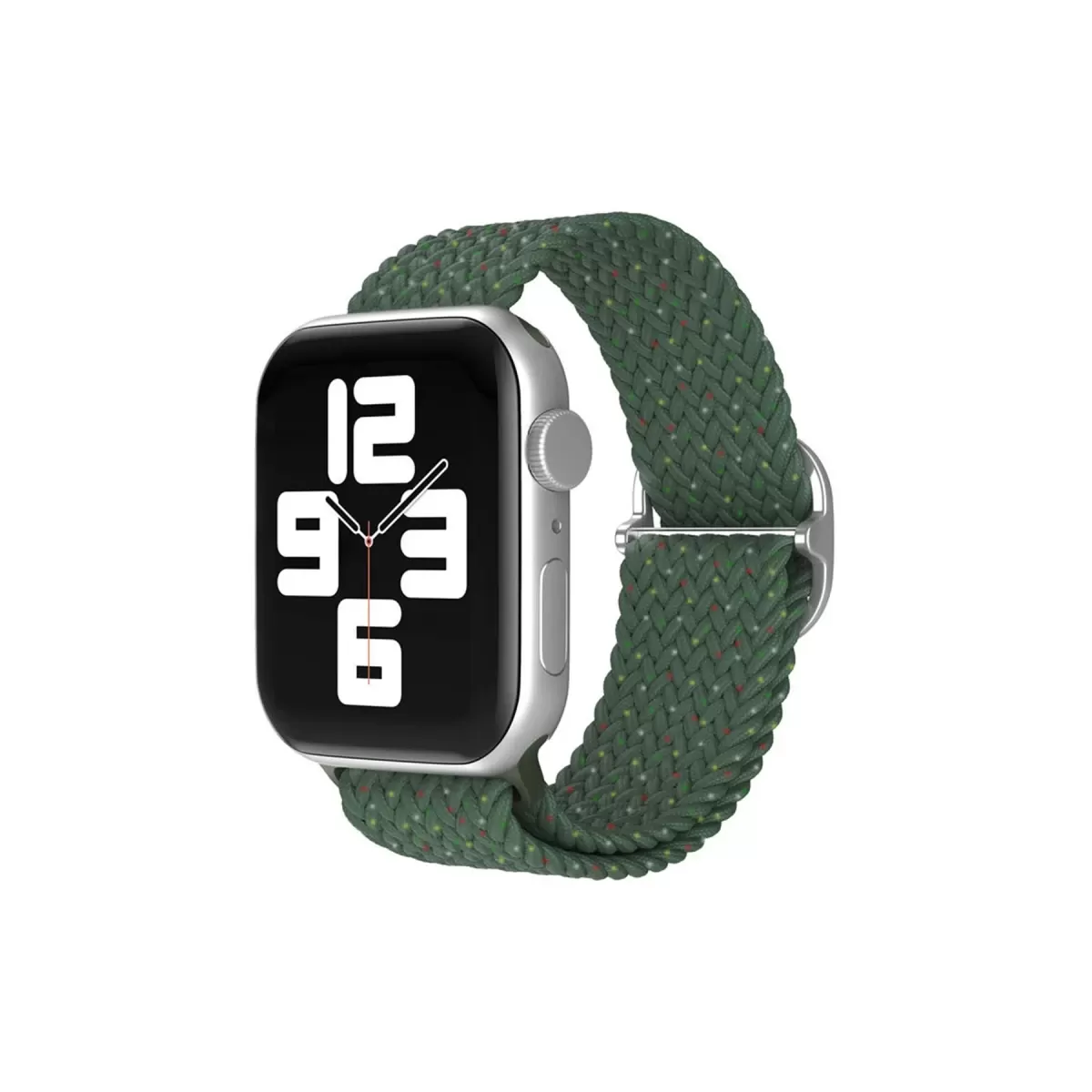 Newface Apple Watch 42mm Star Kordon - Benekli Koyu Yeşil