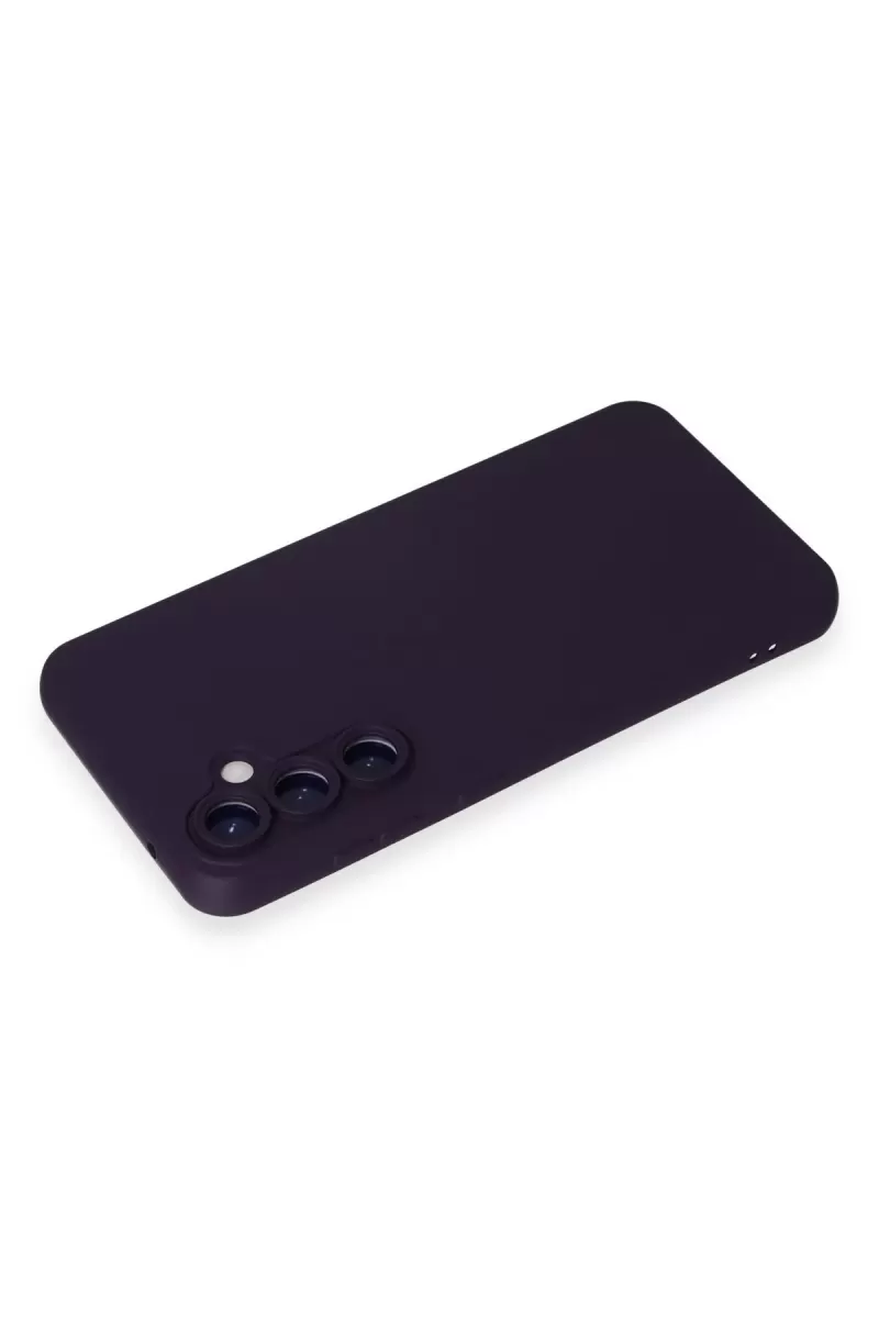 Newface Samsung Galaxy S23 FE Kılıf Nano içi Kadife Silikon - Mor