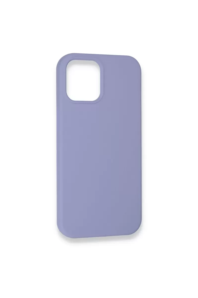 Newface Apple iPhone 12 Pro Kılıf Lansman Legant Silikon - Lila