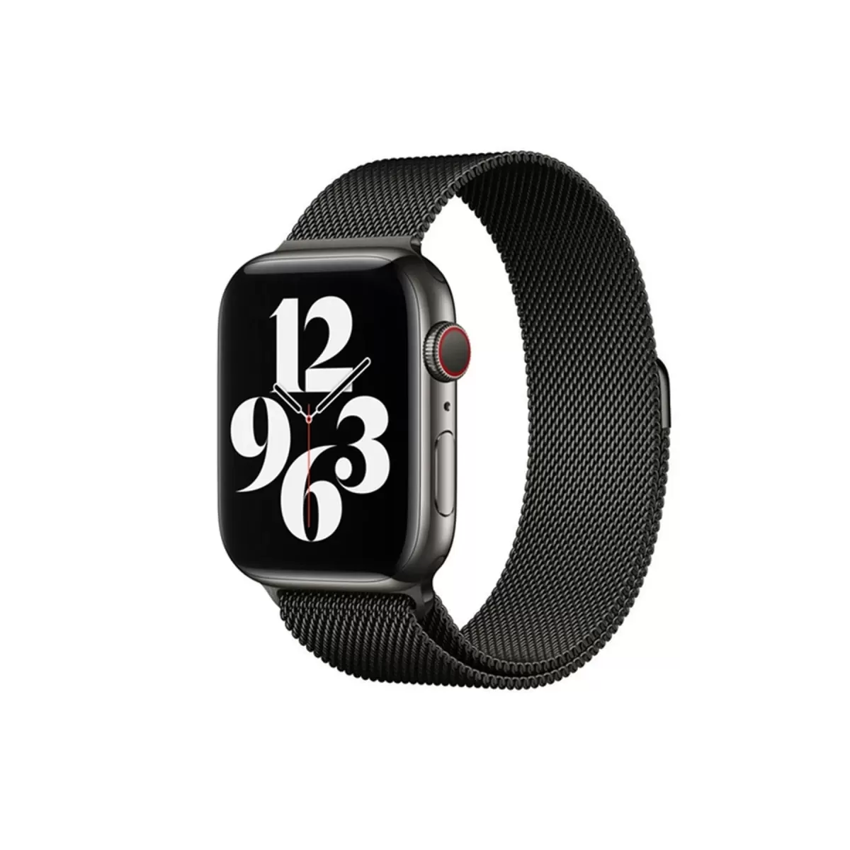 Newface Apple Watch 38mm Metal Mıknatıslı Kordon - Siyah