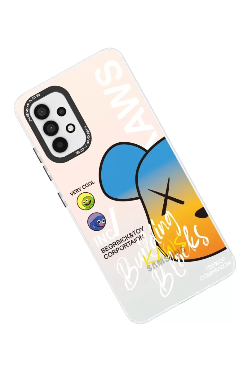 Newface Samsung Galaxy A53 5G Kılıf Estoril Desenli Kapak - Estoril - 6