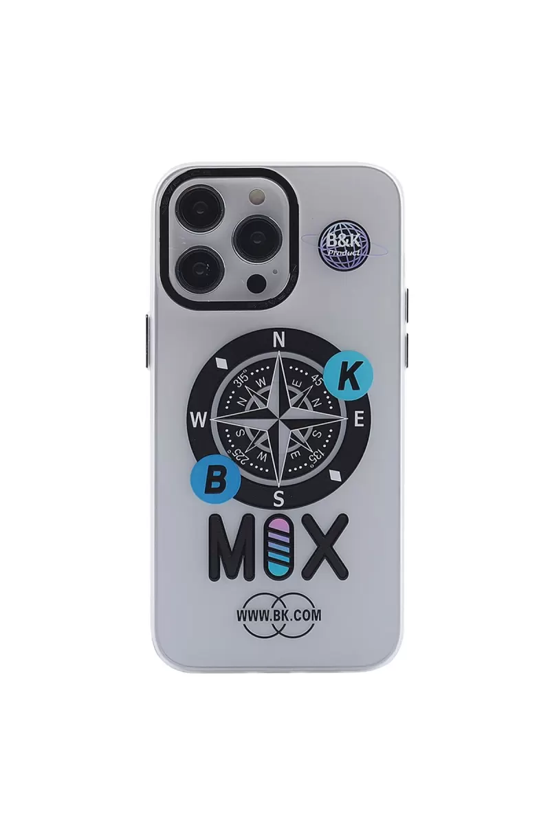 Newface Apple iPhone 12 Pro Max Kılıf Apollo Magneticsafe Desenli Kapak - Apollo Şeffaf - 3