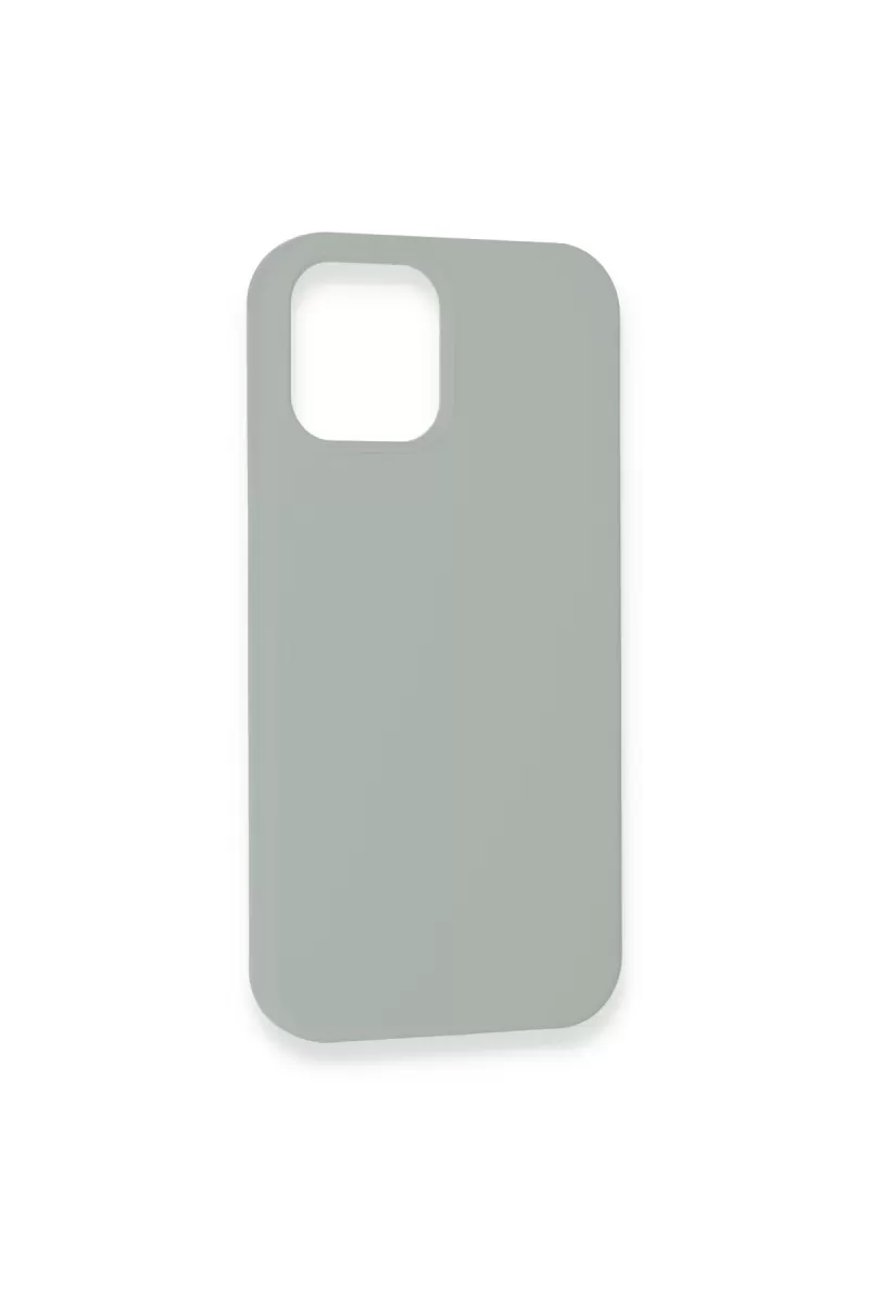 Newface Apple iPhone 12 Pro Kılıf Lansman Legant Silikon - Açık Gri