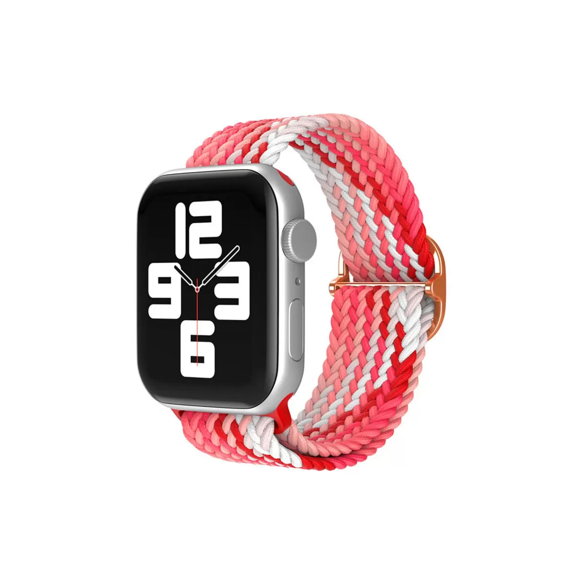 Newface Apple Watch 38mm Star Kordon - Pembe-Kırmızı