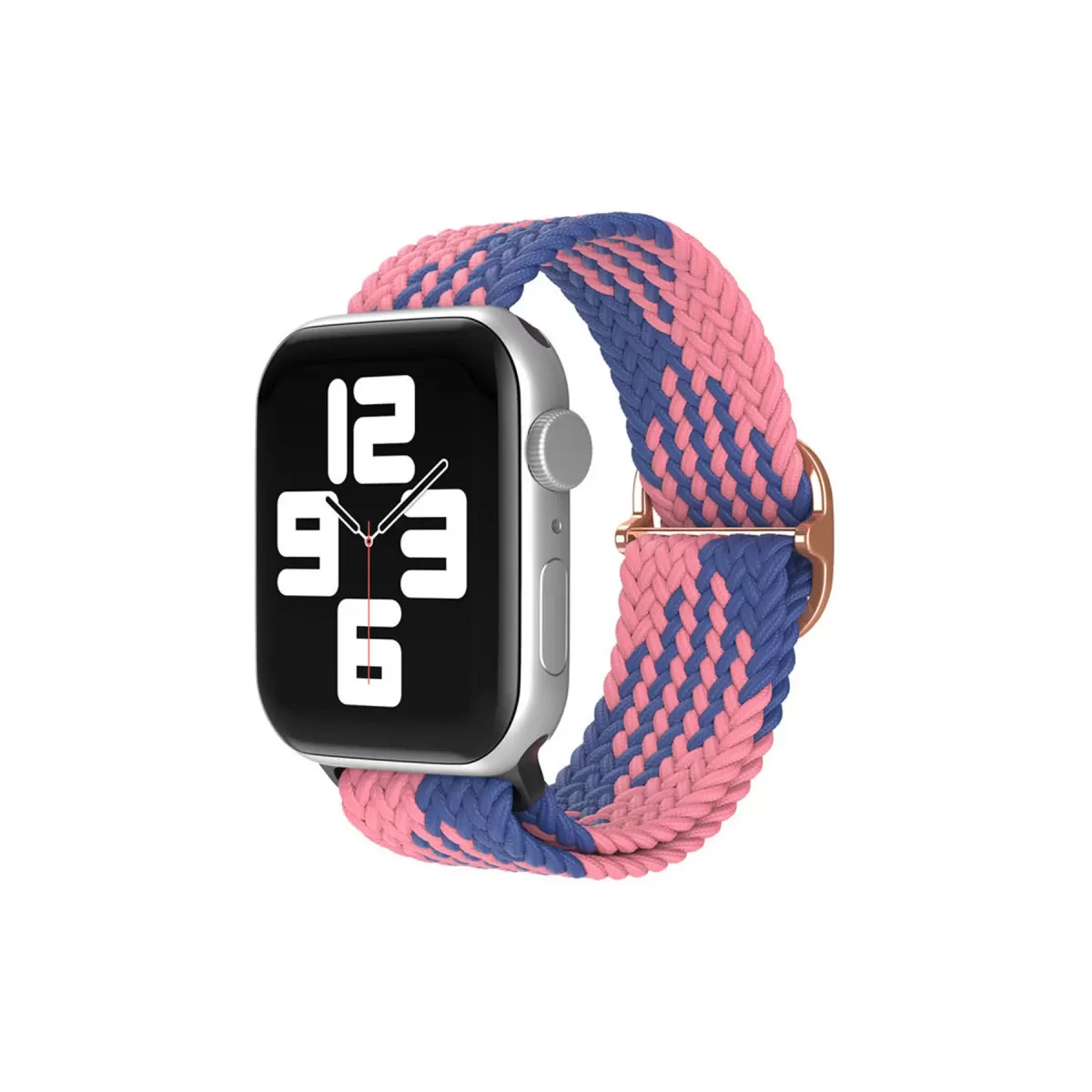 Newface Apple Watch 38mm Star Kordon - Pembe-Mavi