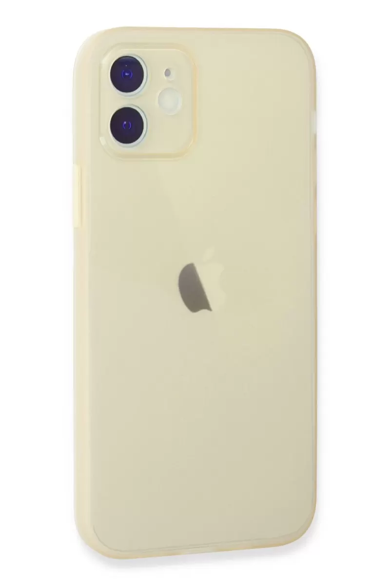 Newface Apple iPhone 12 Kılıf Puma Silikon - Gold