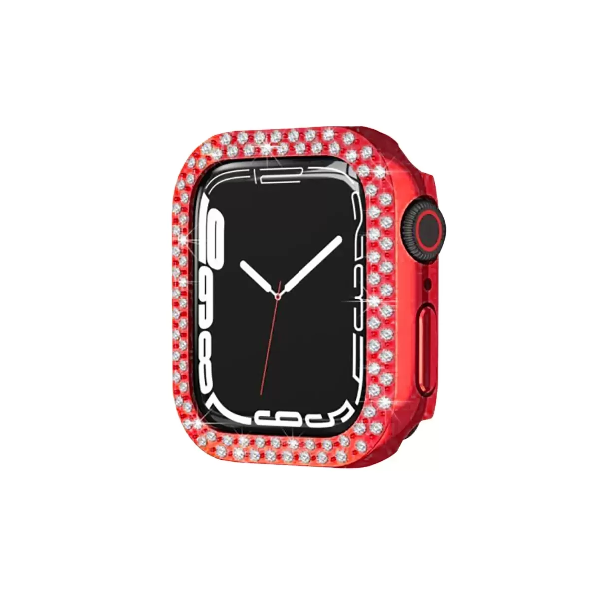 Newface Apple Watch 42mm Taşlı Kasa - Kırmızı