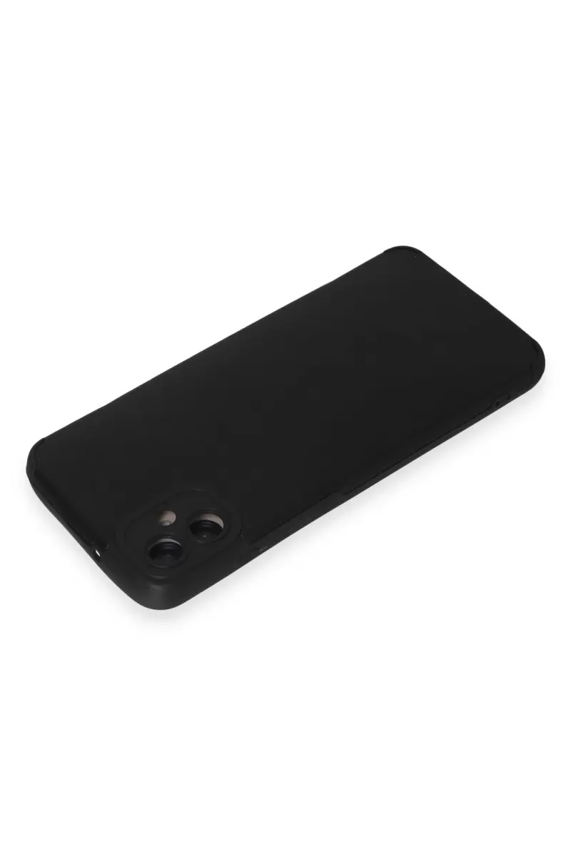 Newface Samsung Galaxy A05 Kılıf Loop Deri Silikon - Siyah