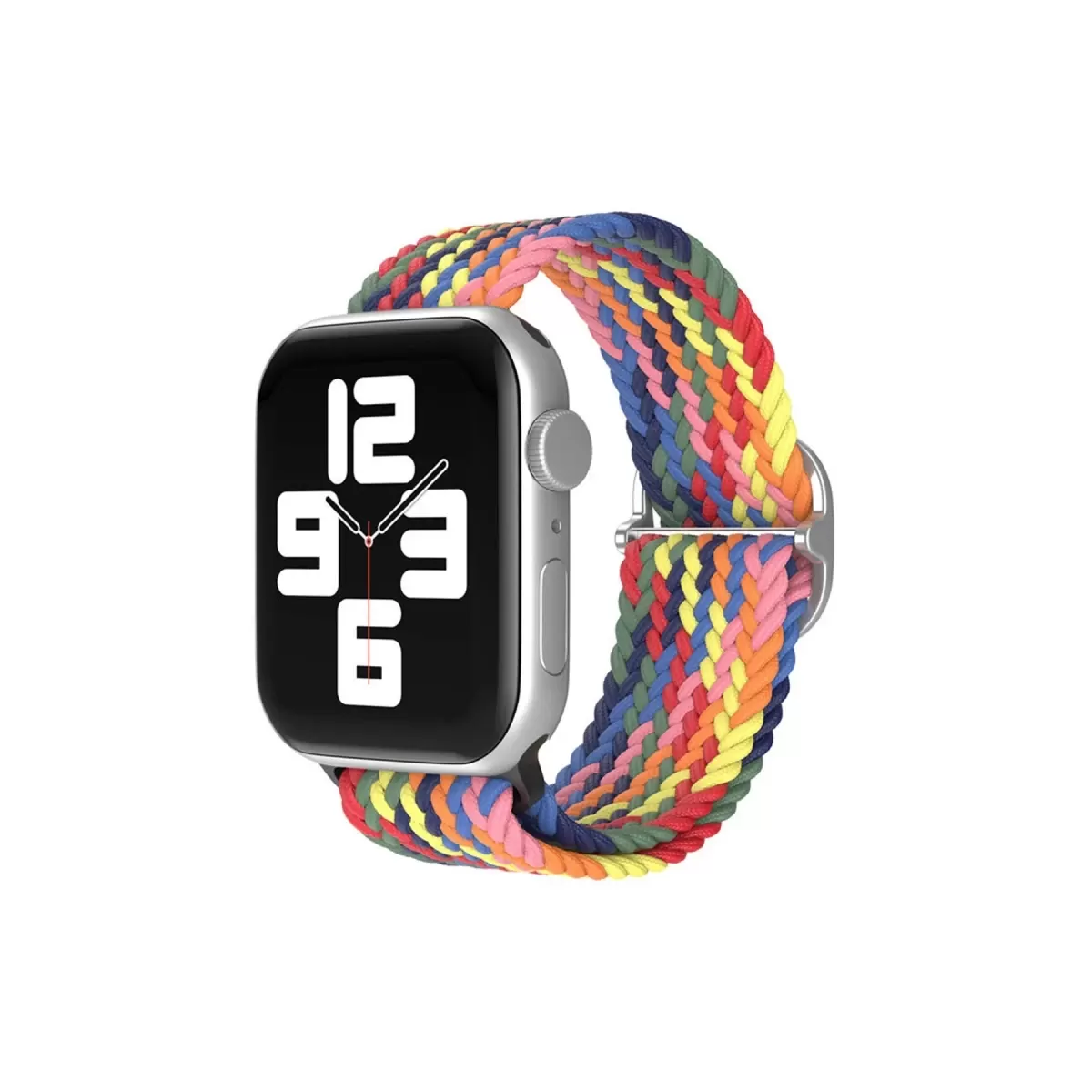 Newface Apple Watch 38mm Star Kordon - Siyah-Kırmızı-Sarı