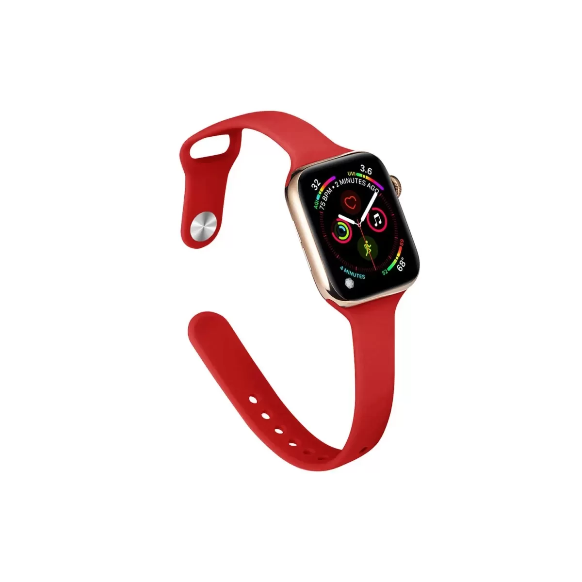 Newface Apple Watch 38mm Klasik Kordon - Kırmızı