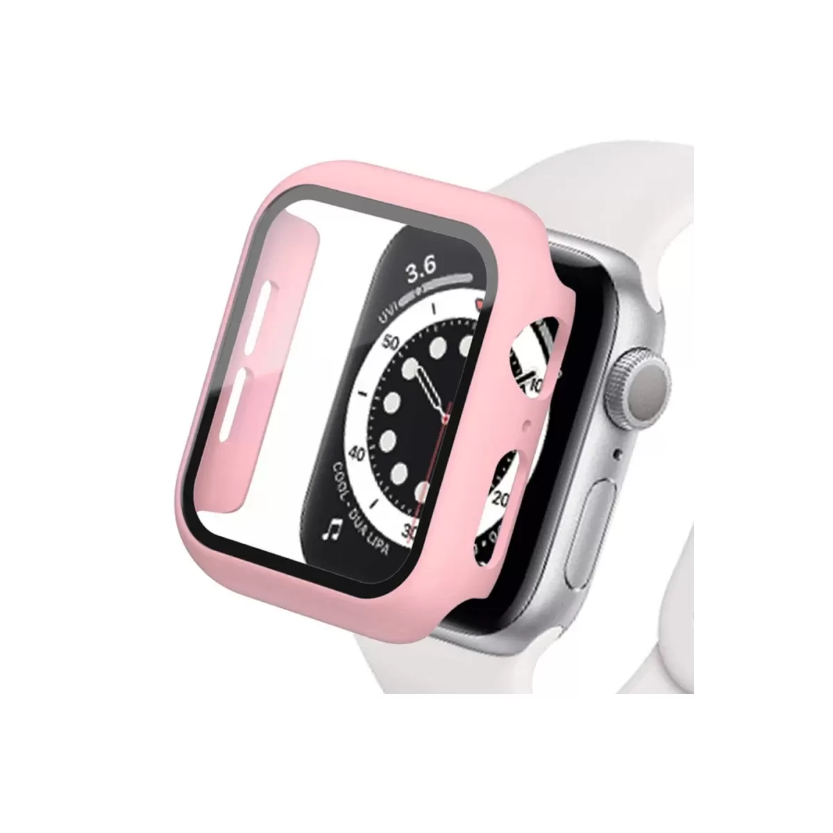 Newface Apple Watch 42mm Camlı Kasa Ekran Koruyucu - Rose Gold